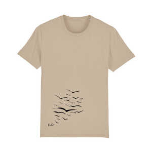 Human Family Bio Unisex T-Shirt “Create – Free Birds” in verschiedenen Farben