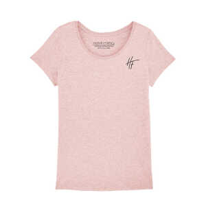Human Family Damen T-Shirt “Desires – Branded” aus 100% Bio Baumwolle