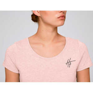 Human Family Damen T-Shirt “Desires – Branded” aus 100% Bio Baumwolle