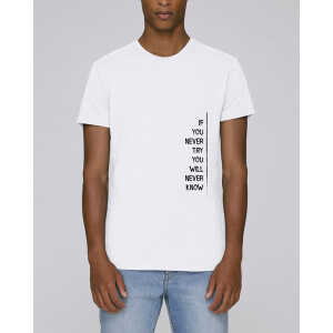 Human Family Herren Bio Sommer T-Shirt – Touch “If U try” in 3 Farben