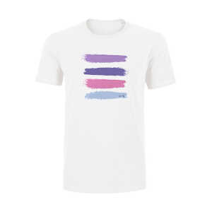 Human Family Premium Herren T-Shirt Rolls “Stripes” aus 100% Bio-Baumwolle