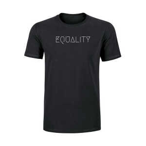 Human Family Schweres Herren T-Shirt – Rolls “Equality” aus Bio-Baumwolle