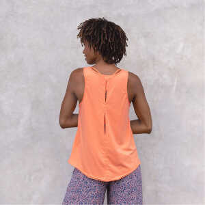 Jaya ALASKA – Damen – lockeres Top mit offenem Rücken für Yoga aus Biobaumwolle