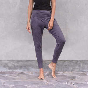 Jaya MARI MELANGE – Damen – Hose für Yoga und Freizeit aus Biobaumwolle