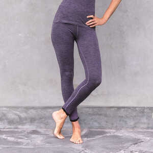 Jaya SOA MELANGE – Damen – Leggings für Yoga und Freizeit aus Biobaumwolle