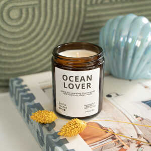 Just a decent day Ocean Lover – Duftkerze – Handmade – Sojawachs
