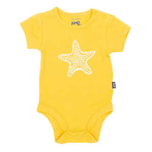 Kite Clothing Baby Kurzarm-Body Stern Bio-Baumwolle