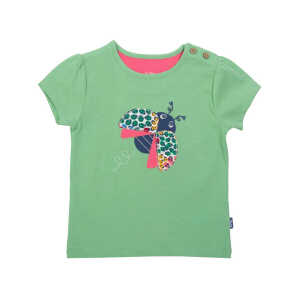 Kite Clothing Baby und Mädchen T-Shirt Ladybird reine Bio-Baumwolle