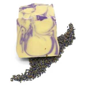 Kleine Auszeit Manufaktur Lavendel Sole Seife – vegan – palmölfrei und plastikfrei