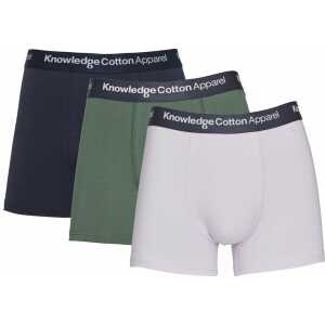 KnowledgeCotton Apparel 3er Pack Boxershorts – MAPLE 3 pack underwear