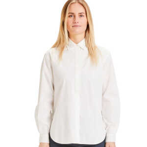 KnowledgeCotton Apparel Bluse “Juniper loose long Shirt”