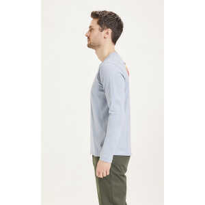 KnowledgeCotton Apparel Langarmshirt – LOCUST LS – aus Bio-Baumwolle