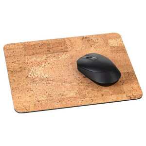 Kork-Deko Mousepad aus Kork | Maus-Unterlage für den Schreibtisch