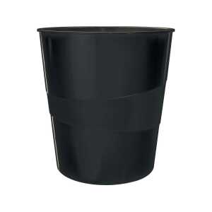 Leitz Recycle Papierkorb, 15 Liter, schwarz
