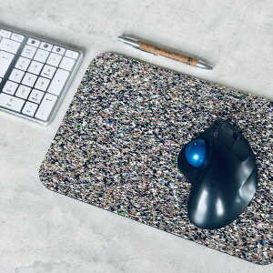 Living in Kork Mousepad – Computer Maus Pad aus Kork und TPE
