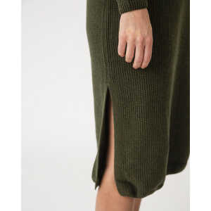 Matona Langes Strickkleid für Frauen aus recycelter Wolle / Knit Dress