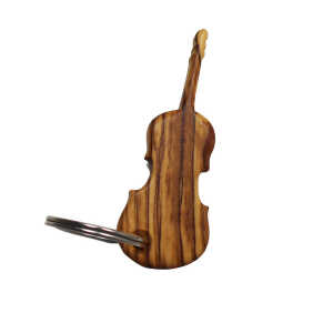 Mitienda Shop Schlüsselanhänger Geige | Holz Anhänger