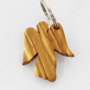 Mitienda Shop Schlüsselanhänger aus Holz “Engel”