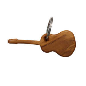 Mitienda Shop Schlüsselanhänger aus Holz “Gitarre”