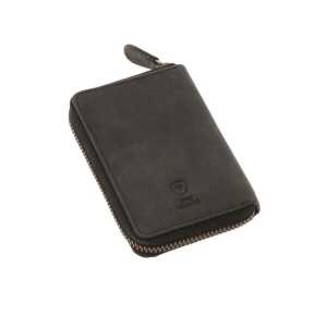 MoreThanHip RFID-Kartenhalter oder Mini-Portemonnaie aus mattem Ökoleder – PRESTON