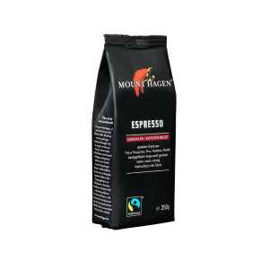 Mount Hagen Bio-Espresso, gemahlen, entkoffeiniert, 250 g
