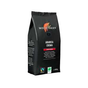 Mount Hagen Bio-Kaffee Arabica Crema, ganze Bohnen, 1000 g
