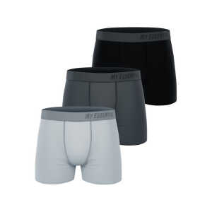 My Essential Clothing Herren Basic Boxershorts 3 Pack