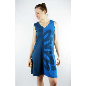 NEPALAYA Fairtrade Damen Sommerkleid aus Bio-Baumwolle Ottilia