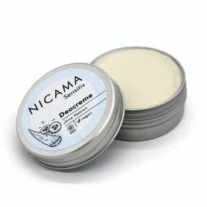 NICAMA – Deocreme Sensitiv (Bio-Naturkosmetik, vegan, plastikfrei, ohne Natron)