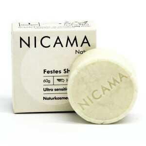 NICAMA Festes Shampoo Natur – Sensitiv
