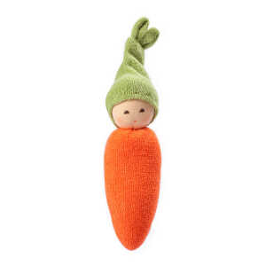 Nanchen Baby Rassel Obst-Gemüse Bio-Baumwolle/Bio-Wolle