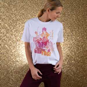 Natural Born Yogi Yoga T-Shirt organic – Delicious Durga