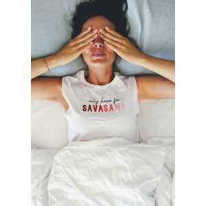 OMlala Yoga Shirt | ONLY HERE FOR SAVASANA