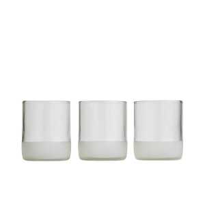 Originalhome Upcycling-Glas aus Bierflaschen – M 2er Set in 2 Farben