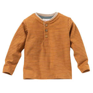 People Wear Organic Baby Henley Langarm-Shirt reine Bio-Baumwolle