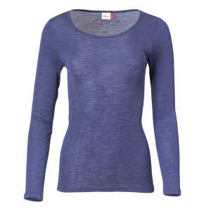 People Wear Organic Damen Wolle-Seide Langarmshirt, 6 Farben