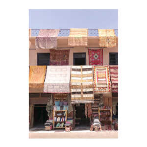 Photocircle Poster / Leinwandbild – Mantika Marokko Teppiche