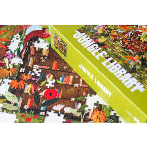 Piecely Jungle Library Puzzle, 1000 Teile