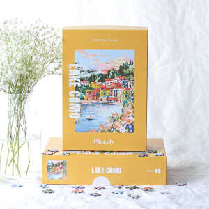 Piecely Lake Como Puzzle, 1000 Teile