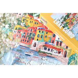 Piecely Lake Como Puzzle, 1000 Teile