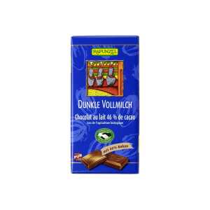 RAPUNZEL Bio-Vollmilch-Schokolade mit 46 % Kakao, 100 g
