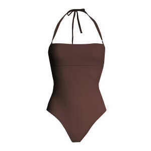 RENDL Swimsuit No.2 – Bandeau Badeanzug mit abnehmbaren Trägern