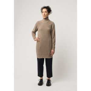 Rippstrick Kleid mit Rollkragen ABAZIN | von MELA | Fairtrade & GOTS zertifiziert
