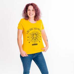 Róka – fair clothing “BEEcause they matter” – Frauen T-Shirt