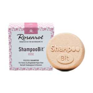 Rosenrot Naturkosmetik festes Shampoo Rose – 60g