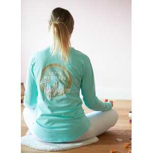 SPARKLES OF LIGHT Yoga Shirt | LET’S MEDITATE TOGETHER