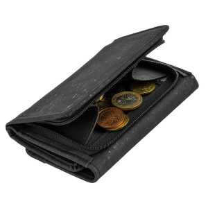 Simaru Vegane Geldbörse aus Kork mit RFID-Schutz ,Portemonnaie , Geldbeutel