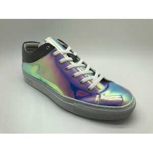 Sneaker aus recyclebarer Regenbogenfolie “nat-2 Sleek vanish”
