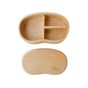 Susable Bento Box – Lunchbox aus Gummibaumholz