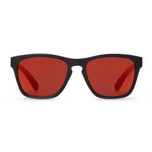 TAKE A SHOT Holz Sonnenbrille Eckig für Herren im Sportlichen Design